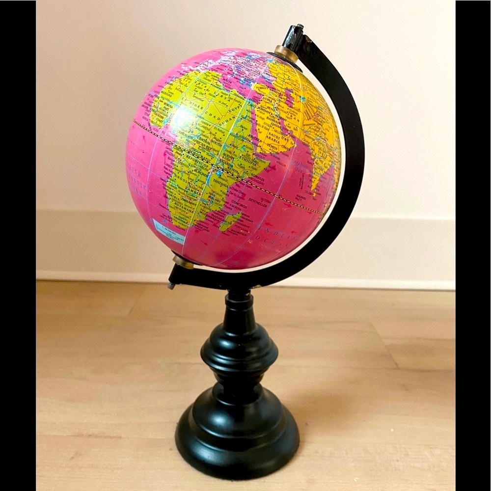 Pink Globe Decor